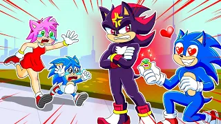 SONIC !!! Please Comeback to Family | Very Sad Story But Happy Ending | Sonic Cartoon Official
