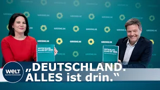KLIMASCHUTZ IM VORDERGRUND: Das soll sich verändern – Die Grünen stellen ihr neues Wahlprogramm vor