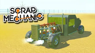 КЛАУДА ЗАДАРИЛИ ПОРШНЯМИ! ПОДАРКИ от ПОДПИСЧИКОВ в SCRAP MECHANIC