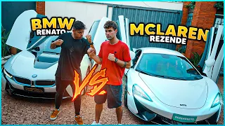 MCLAREN 540C VS BMW I8 ( REZENDE VS RENATO GARCIA ) [ REZENDE EVIL ]