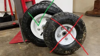 Upgrade Dolly Wheels For More Stability