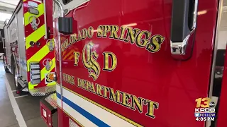 Colorado Springs Fire Department adds three new fire vehicles to its fleet