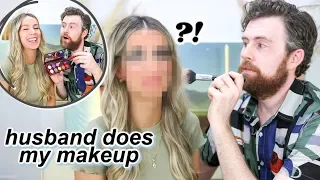 HUSBAND DOES MY MAKEUP... wow. help.  | leighannsays