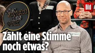 „Eine Wahl zu annullieren, halte ich für gefährlich.“ | Hier spricht das Volk | Thüringen-Wahl