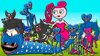 ALL SERIES EVOLUTION OF POPPY PLAYTIME MOMMY LONGLEGS & HUGGY WUGGY (Cartoon Animation)