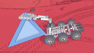 Picking up a pyramid in Mars First Logistics (sound on)