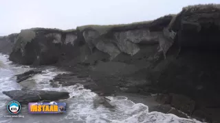 Arctic Coastal Erosion, Melting Block 2010