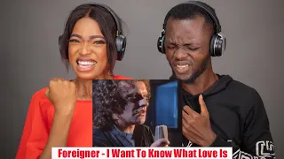 OUR FIRST TIME HEARING Foreigner - I Want To Know What Love Is (Official Music Video) REACTION!!!😱