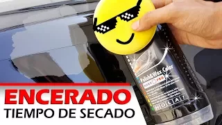 Encerado de Auto - ¡Aplicación y tiempo de secado de una cera pulidora!