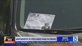 Anti-Semitic flyers appear across Orange County community