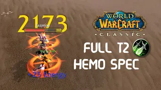 Full T2 HEMO SPEC Also OWNS | Rogue PvP WoW Classic