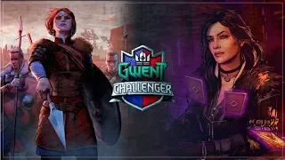 Комментирую Gwent Challenger #4 вместе с ТакНадо! День 1