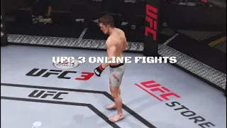 EA UFC 3 - Leg Breaking Fight with Barboza