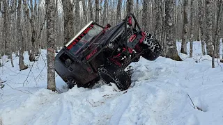 Wick'd fun Spring Snow Wheeling