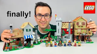 LEGO Medieval Town Square (REVIEW)