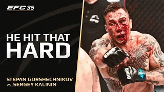 Heavyweight conflict | Stepan Gorschechnikov vs Sergey Kalinin at EFC 35