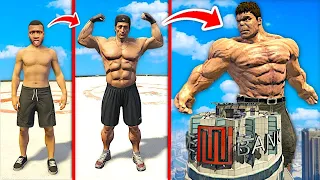 FRANKLIN BECAME THE STRONGEST MAN in GTA 5!