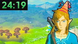 BotW Any% No Amiibo 24:19 [Former WR]