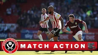 Blades 4-1 Villa - match action