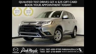 2019 Mitsubishi Outlander ES AWD Review   - Park Mazda