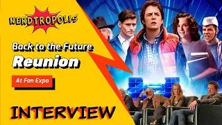 Back To The Future Cast Reunion At Fan Expo With Michael J. Fox & Christopher Lloyd