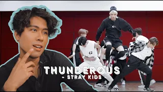 Performer Reacts to Stray Kids 'Thunderous' Dance Practice | Jeff Avenue