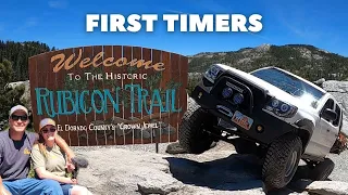 Trying to keep all WHEELS on the ground at the Historic RUBICON Trail -- Part 1