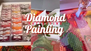 ✨SATISFYING DIAMOND PAINTING ASMR✨| TIKTOK COMPILATION