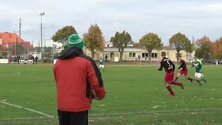 Wisła Borek-Mts Pawłowice 1-0 gol Mateusz Majchrzak po składnej akcji koniecznego z bruderem