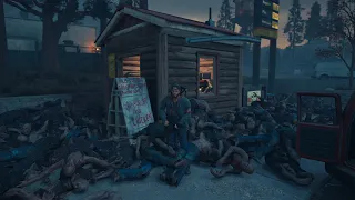 DAYS GONE - Testing out Weavers 'Napalm Molotov' on the CHEMULT HORDE (PS4 PRO) with success !