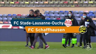 SLOTV: Match entre le FC Stade Lausanne Ouchy et le FC Schaffhouse