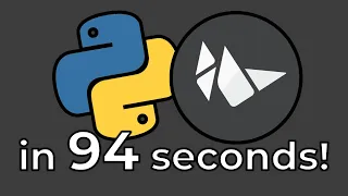 Create Python modern GUI in 94 seconds!