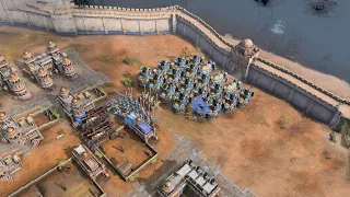 Age of Empires 4 - DELHI SULTANATE Gameplay