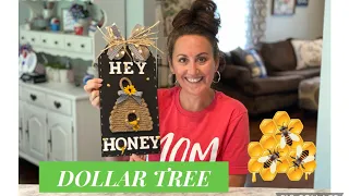 HEY HONEY! 🐝 | DOLLAR TREE DIY