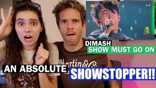 MUSICIANS REACT TO Dimash Kudaibergen - The Show Must Go On - The Singer 2017