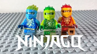 Ninjas Spinjitzu form - LEGO NINJAGO Compilation Full Episodes