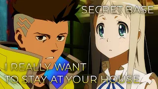 I Really Want to Stay at Your House x secret base | Mashup of Cyberpunk Edgerunners, AnoHana