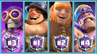 🏆 THIS 6 DECKS BROKE CLASH ROYALES LADDER