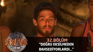 Anıl, konseyde sitem etti! "Doğru eksilmeden bahsediyorlardı"| 32.Bölüm | Survivor 2018