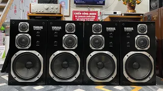 Loa YAMAHA NS-500Ma. Đẹp xuất sắc và zin nguyên bản. Nghe nhạc và hát karaoke gia đình cực đỉnh.😍❤️