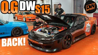 OG Driftworks S15 is Back! 720hp mid engine 2JZ built in 2006