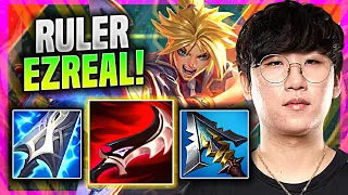 RULER IS READY FOR EZREAL! - GEN Ruler Plays Ezreal ADC vs Tristana! | Season 11