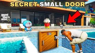 Shinchan Found Secret Door Near Franklin Swimming Pool in GTA 5