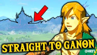 Going Straight to Ganon in Tears of the Kingdom (4 Hearts and Bad Gear)