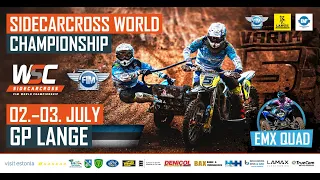 GP LANGE 2022  HIGHLIGHTS TV SHOW - FIM SIDECARCROSS WORLD CHAMPIONSHIP 2022