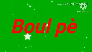 BOUL POU JODIA KISE 02/01/24