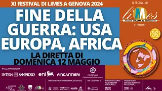 Fine della guerra: Europa, Usa, Africa - XI Festival di Limes - la diretta di domenica 12 maggio