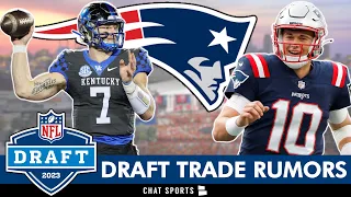 Patriots Trade Rumors: Trades The Patriots Could Make During The NFL Draft Ft Mac Jones & Will Levis