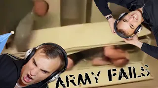 Estonian Soldier watches Army Fails
