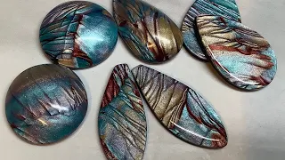 Polymer Clay Faux Labradorite